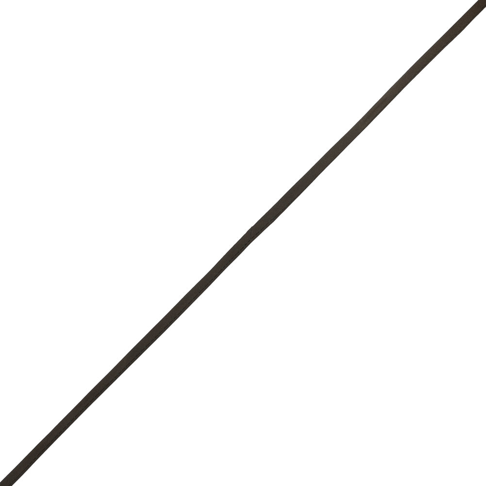 Olive Brown Bias Cut Flat Spaghetti Cord - 0.25