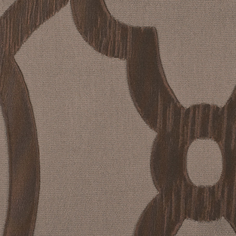 Taupe Geometric Brocade - Joann Fabrics