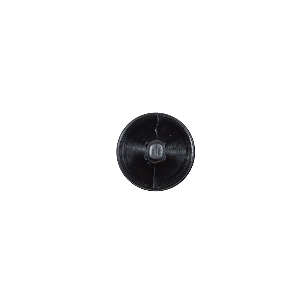 Italian Black Textured Plastic Button - 16L/10mm - Joann Fabrics