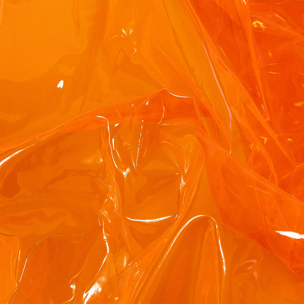 Orange-Tinted Clear Vinyl - 10 Gauge - Farbe Collection - Joann Fabrics