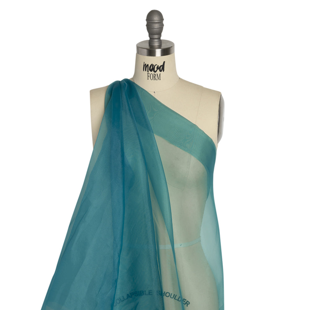 Polyester Organza - Deep Teal - Luscinia Collection by Mood - Joann Fabrics