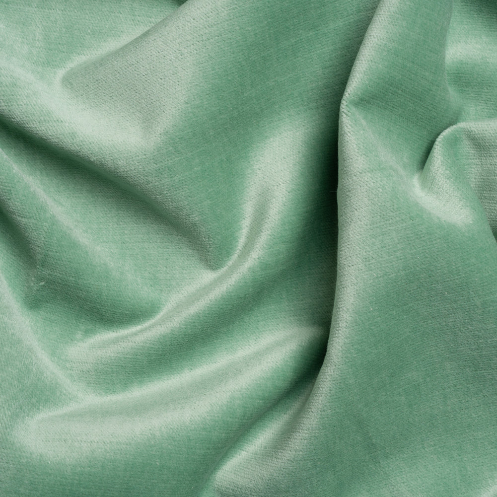 Polyester and Cotton Upholstery Velvet - Spearmint - Corry Collection - Joann Fabrics