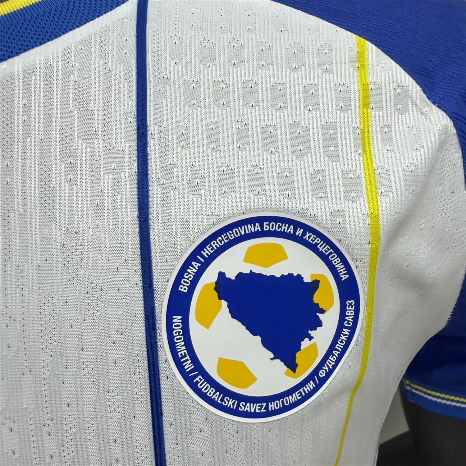 Bosnia and Herzegovina 2026 Away White Jersey - Player Version - UnitedFutballJersey