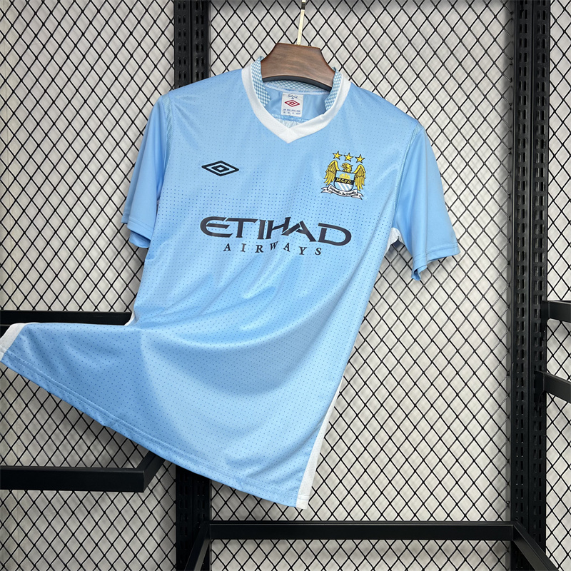 2011/2012 Retro Manchester City Home Football Shirt 1:1 Thai Quality