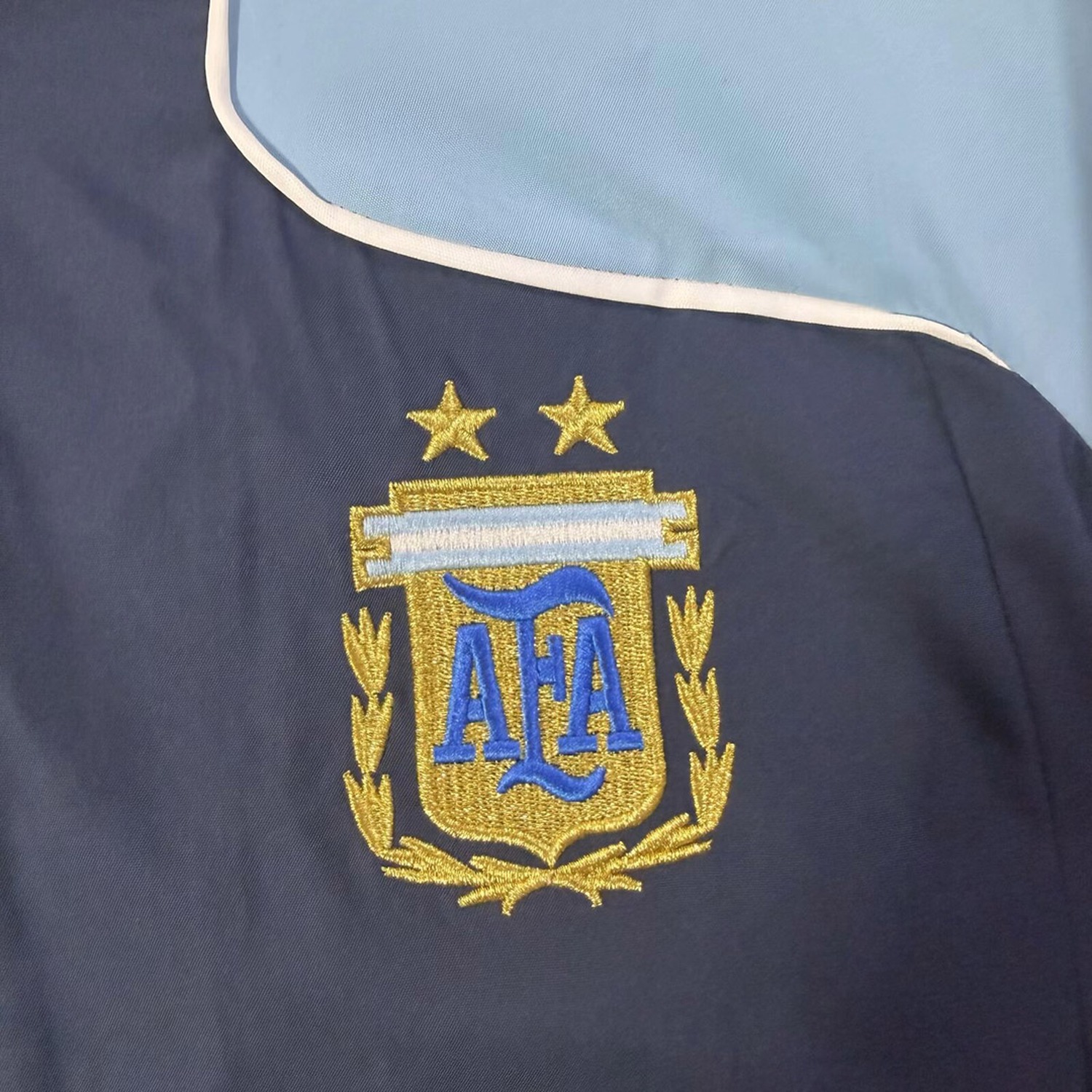 Retro Argentina 2008 Blue Windbreaker - UnitedFutballJersey