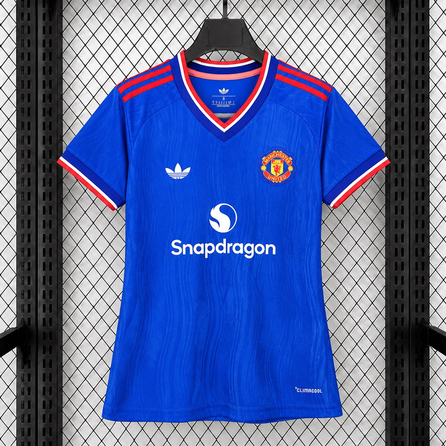 Women's Manchester United 26-27 Away Blue Jersey - Fans Version - UnitedFutballJersey