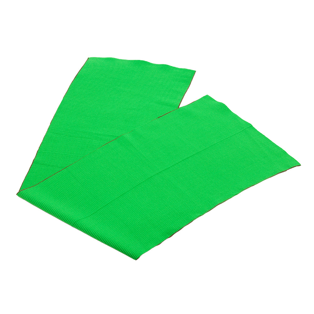Grass Green Soft 2x2 Rib Knit Foldover Trim - 31