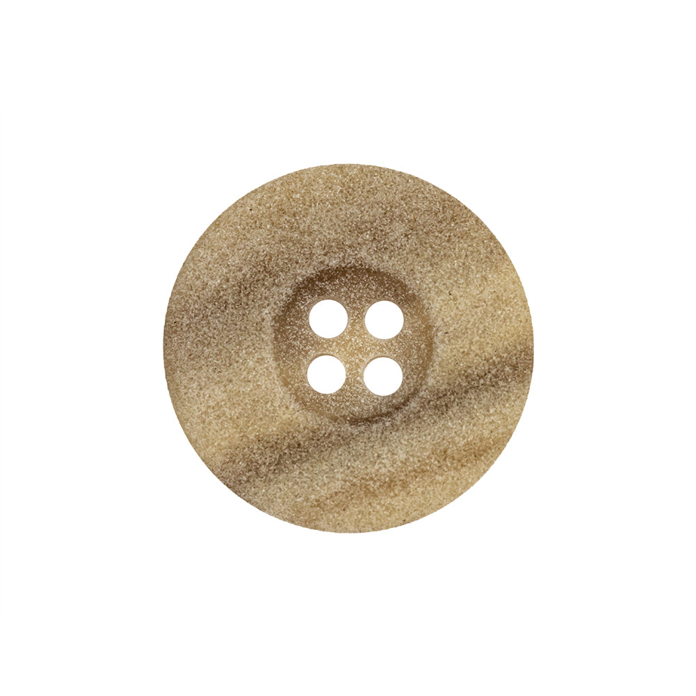 Parsnip Speckled 4-Hole Plastic Button - 36L/23mm - Joann Fabrics