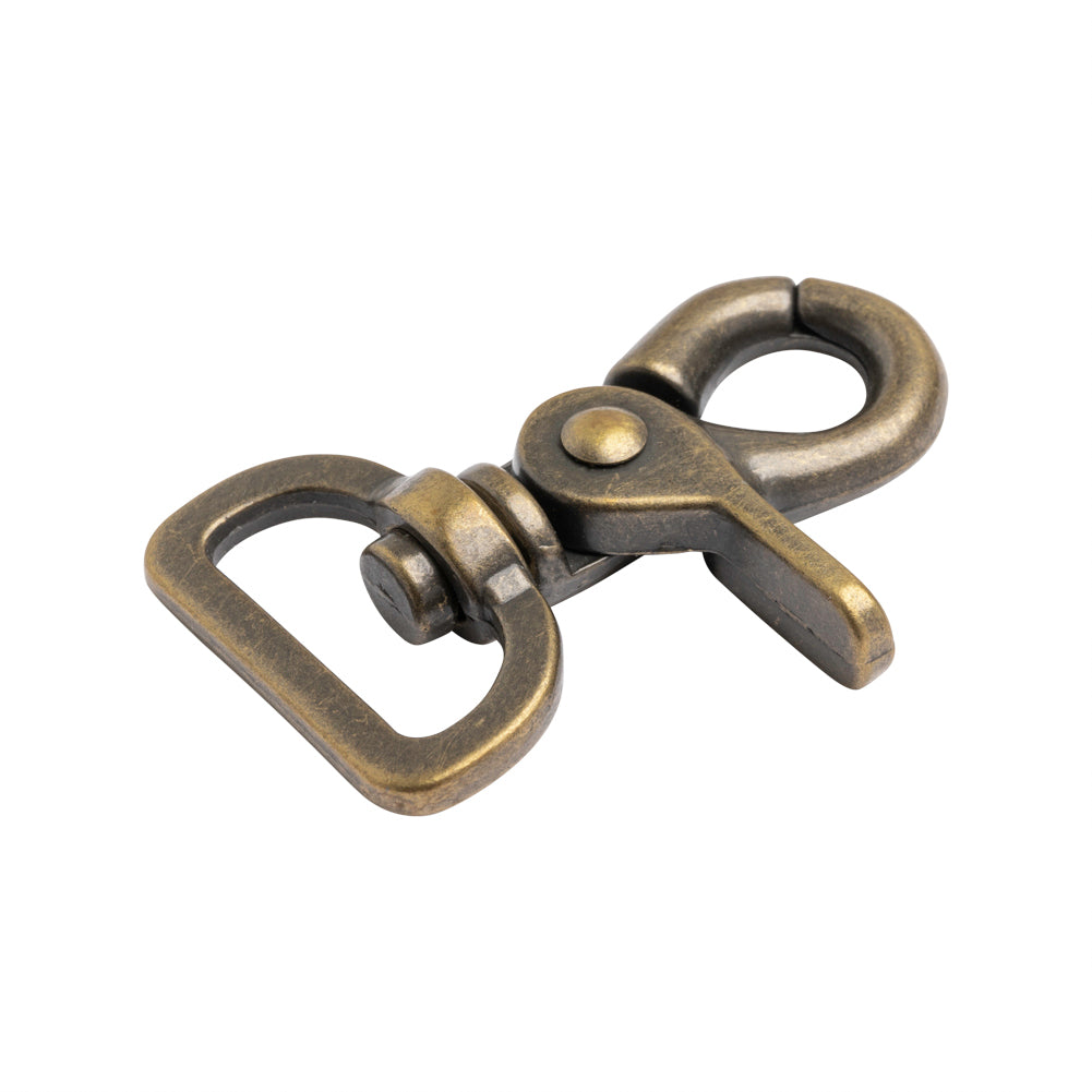Antique Gold Metal Lobster Clasp- 2.125