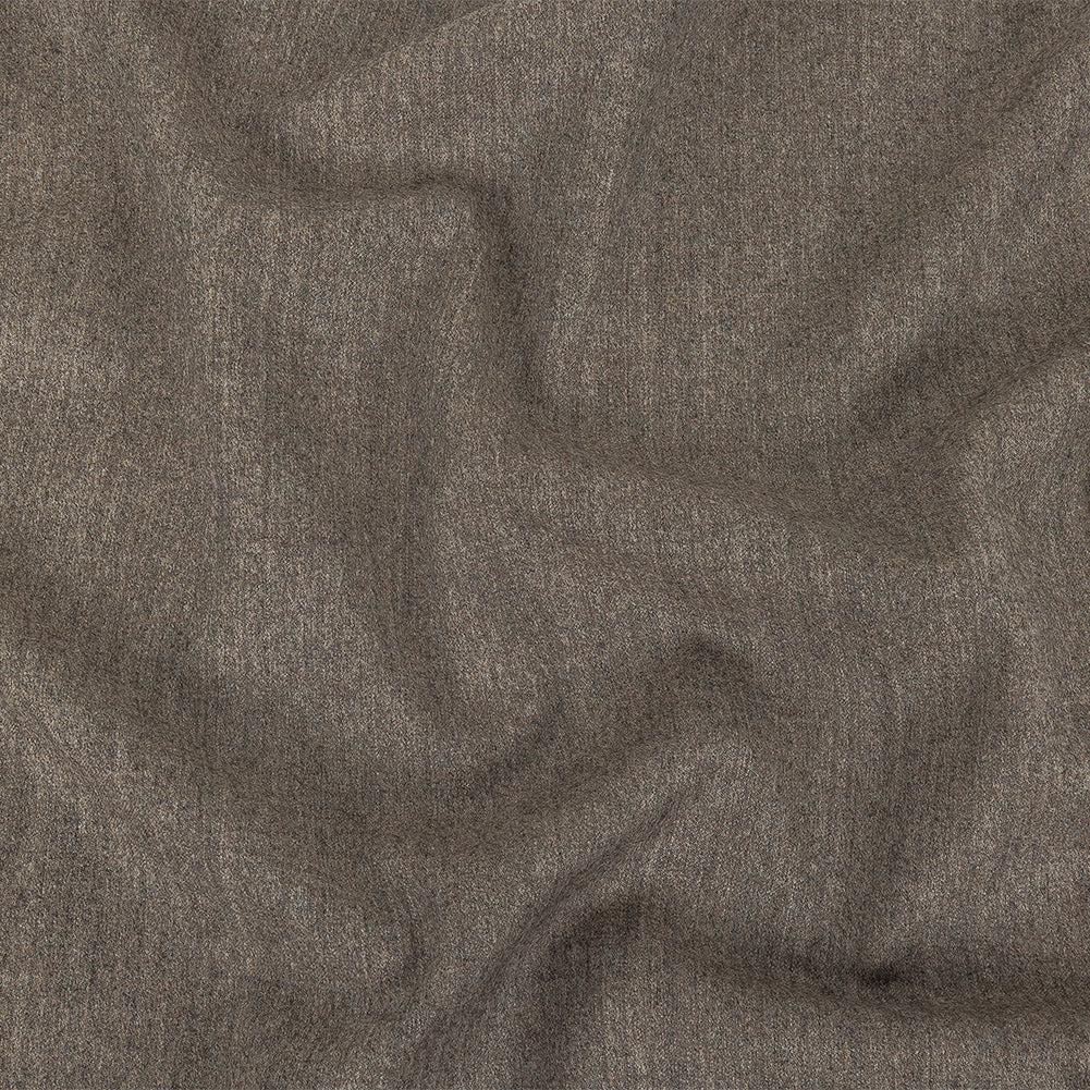 Italian Heathered Greige Super 110 Flannel Wool Suiting - Joann Fabrics