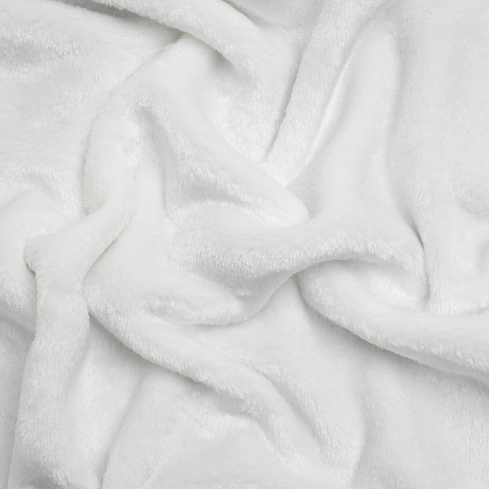 Double Faced Minky Fleece - White - Avery Collection - Joann Fabrics