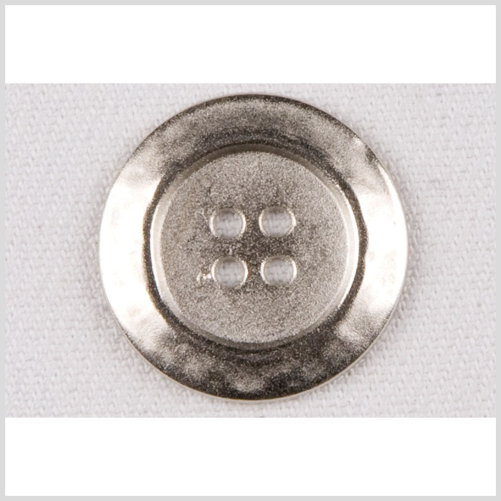 Silver Metal Coat Button - 40L/25.5mm - Joann Fabrics