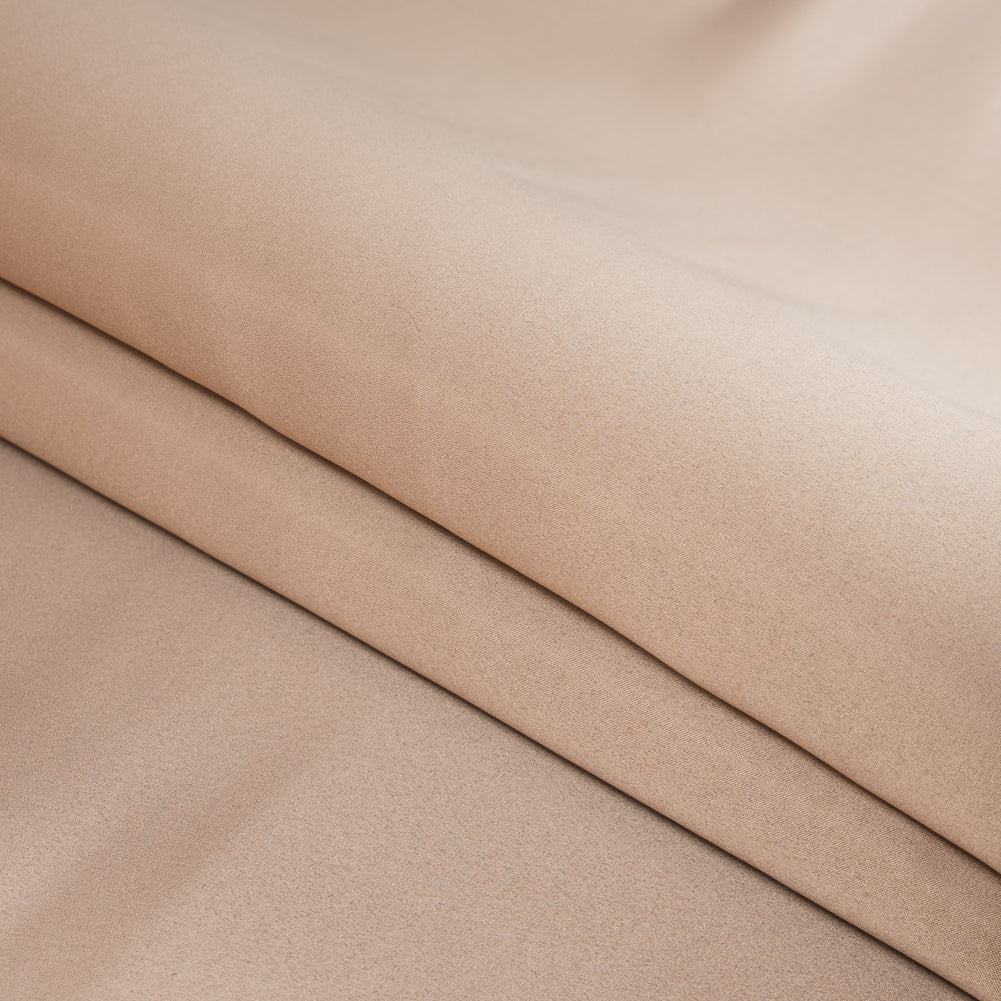 Brown and Tan Two-Tone Double Duchesse Satin - Joann Fabrics