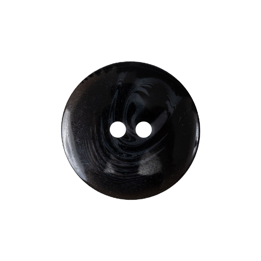 Dark Gray and Caviar Black Translucent Swirl 2-Hole Channel Style Plastic Button - 36L/23mm - Joann Fabrics