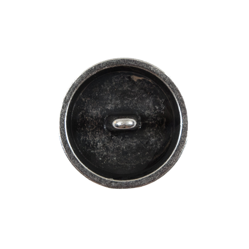 Italian Silver Zamac Perforated Metal Button - 36L/23mm - Joann Fabrics