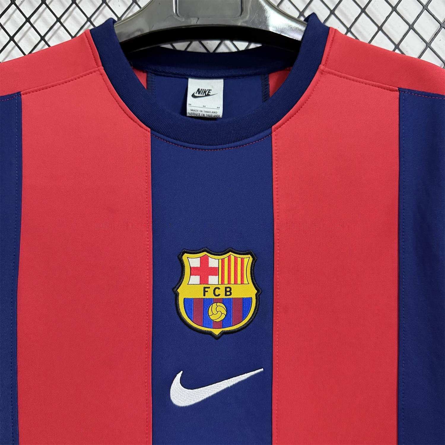 Barcelona 25-26 Red And Blue Unisex Pullover Hoodie - UnitedFutballJersey