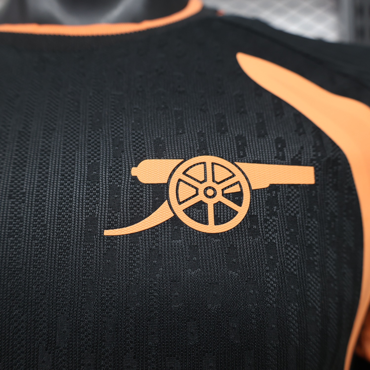 Arsenal 26-27 black orange Special Jersey - Player Version - UnitedFutballJersey