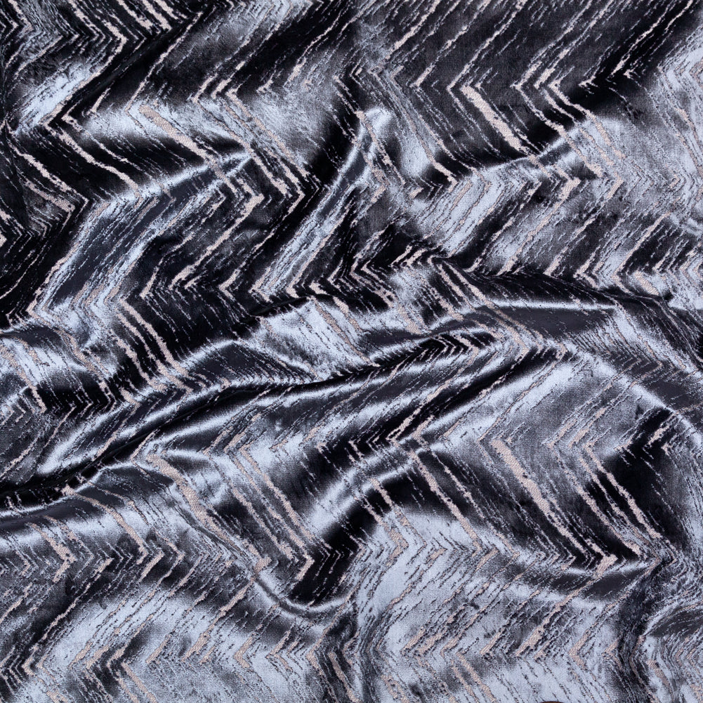 Slate Upholstery Velvet Burnout - Joann Fabrics