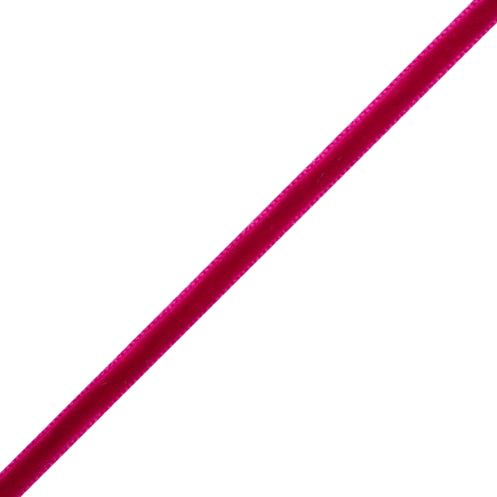 Single Faced Velvet Ribbon Made in Italy - 1/8