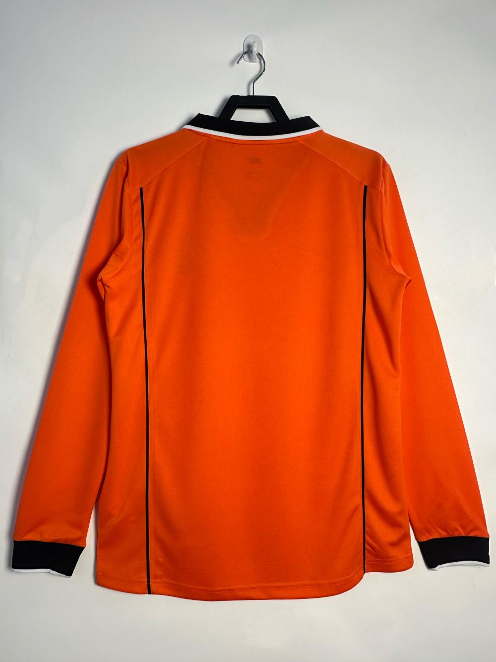 1998 Retro Long Sleeve Netherlands Home Football Shirt 1:1 Thai Quality