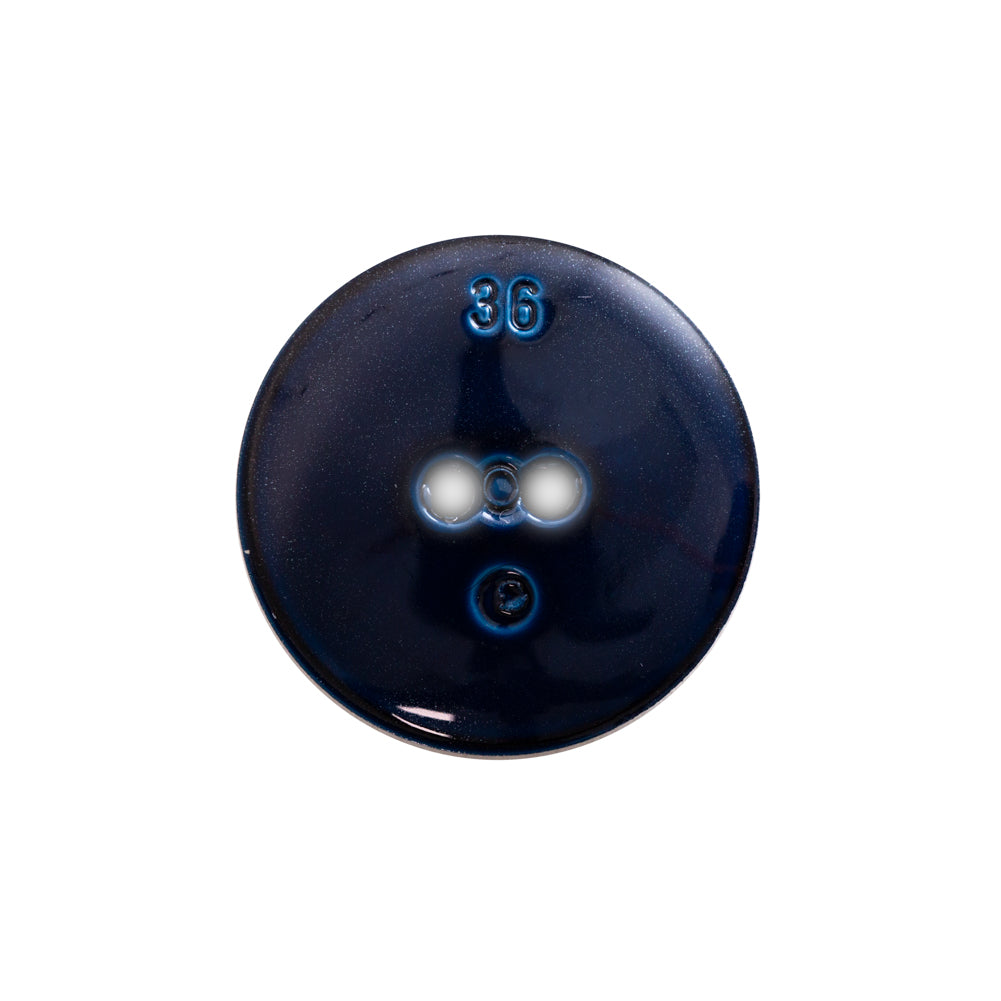 Italian Navy Gravel 2-Hole Button - 36L/23mm - Joann Fabrics