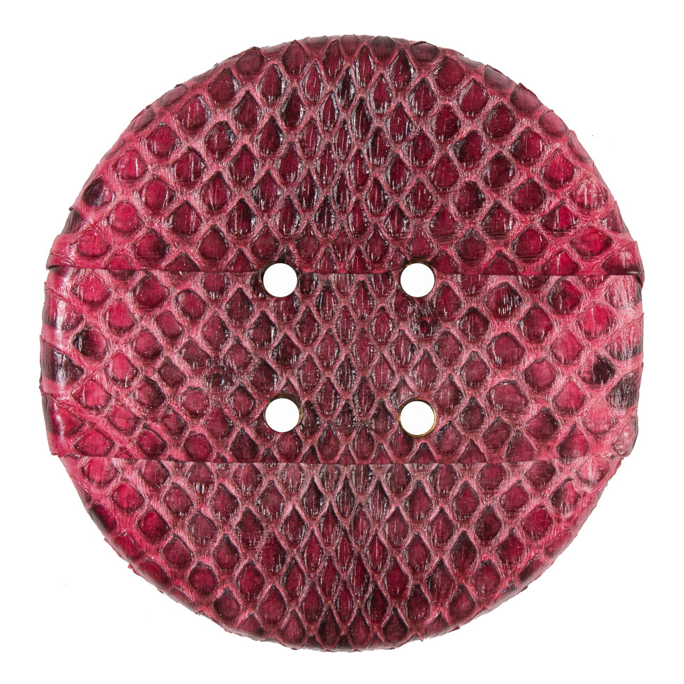 Formula One Snakeskin Covered 4-Hole Button - 96L/61mm - Joann Fabrics