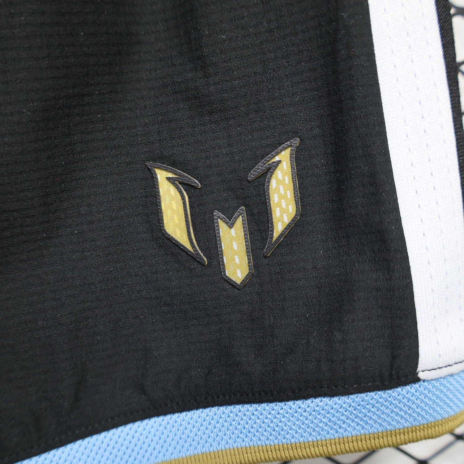 Argentina 2026 Messi Last Match Black Shorts - Player Version - UnitedFutballJersey
