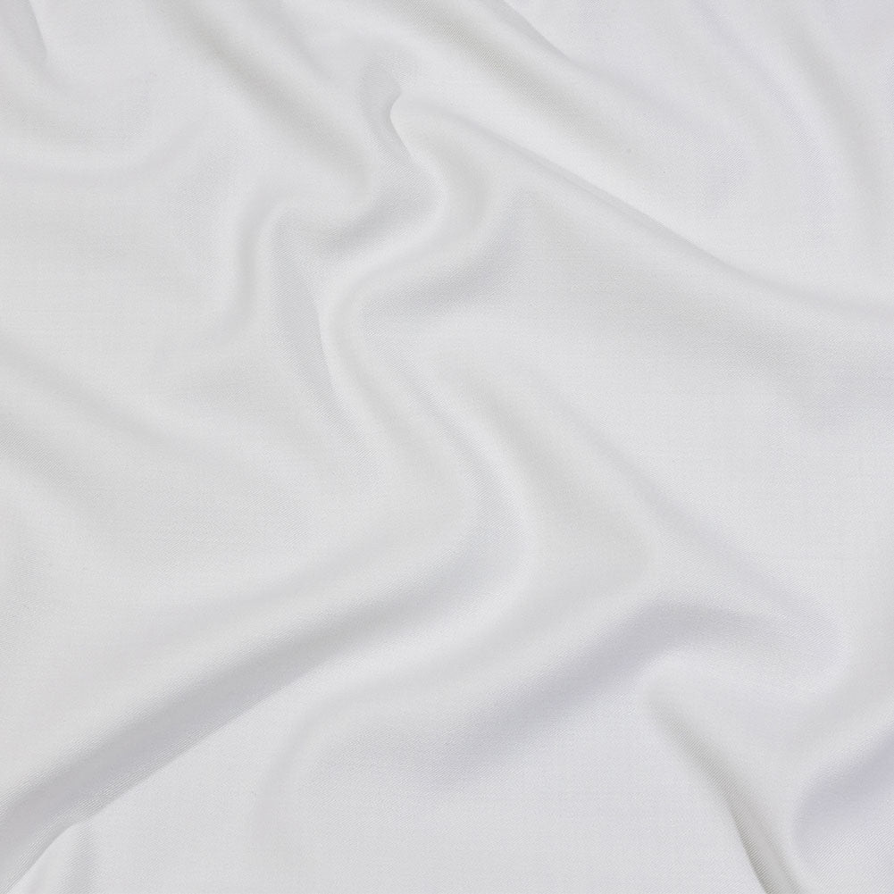 Italian Off White Double Face Stretch Super 160 Virgin Wool Twill Suiting - Joann Fabrics
