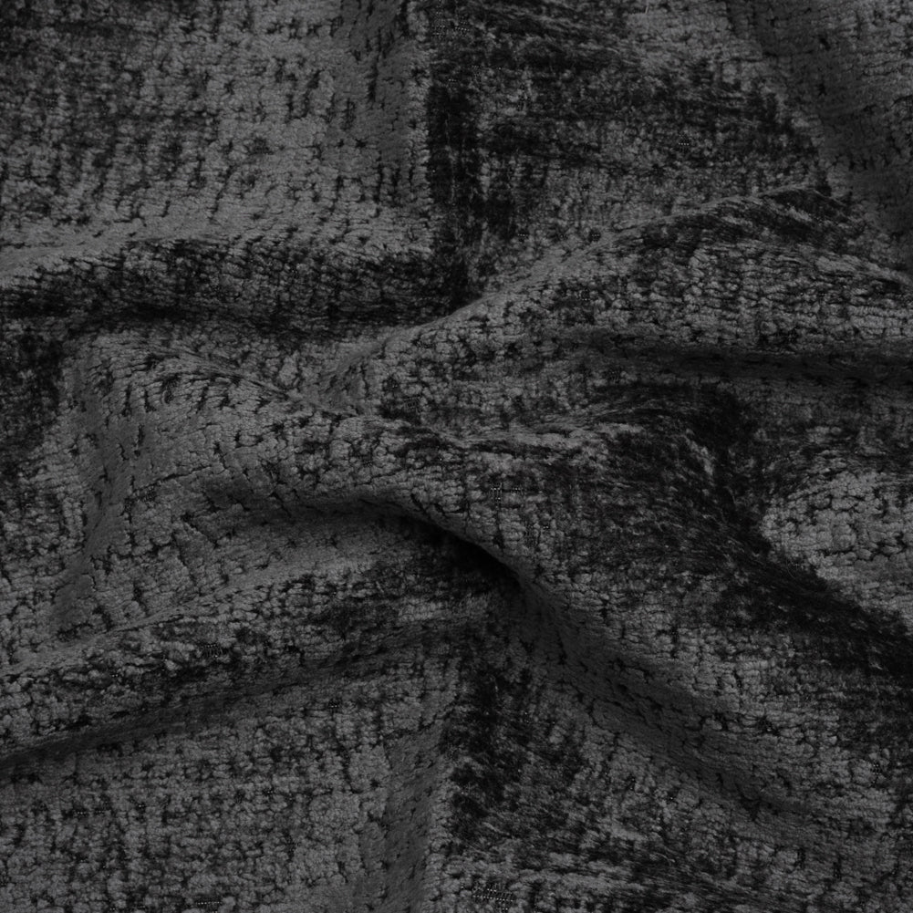 Textured Upholstery Chenille - Onyx - Odie Collection - Joann Fabrics