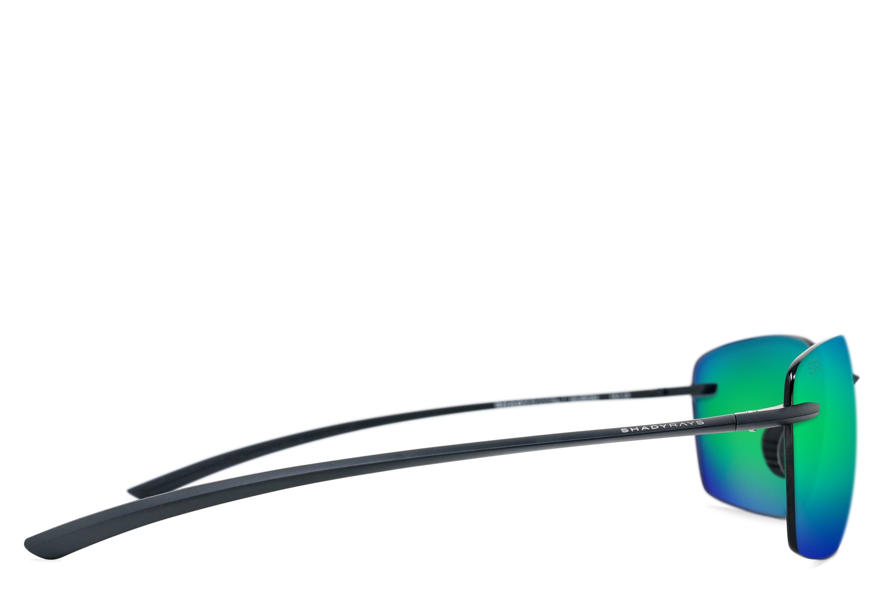 Huron Matte Black – Emerald Polarized