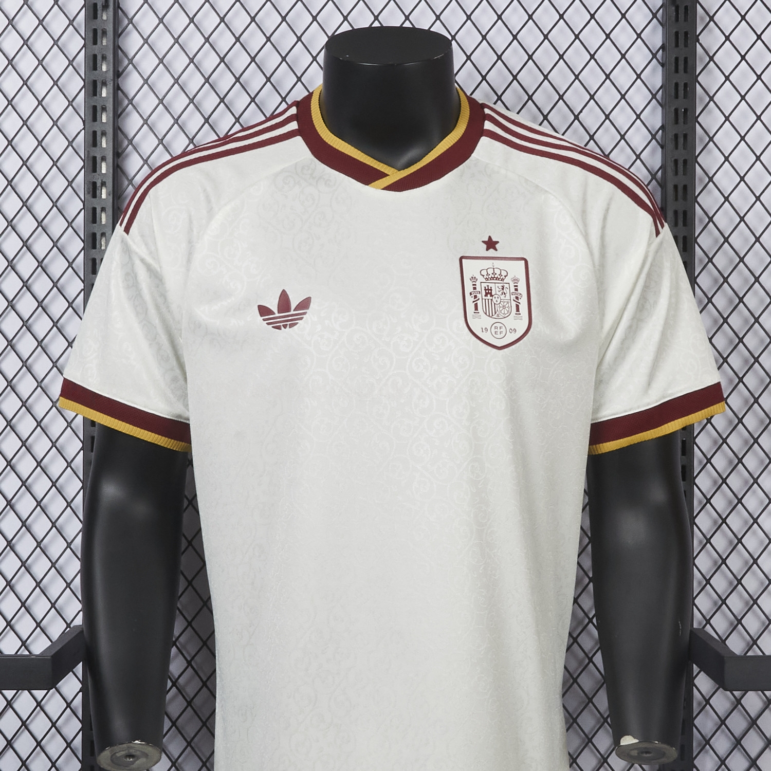 Spain 2026 Away White Jersey - Player Version - UnitedFutballJersey