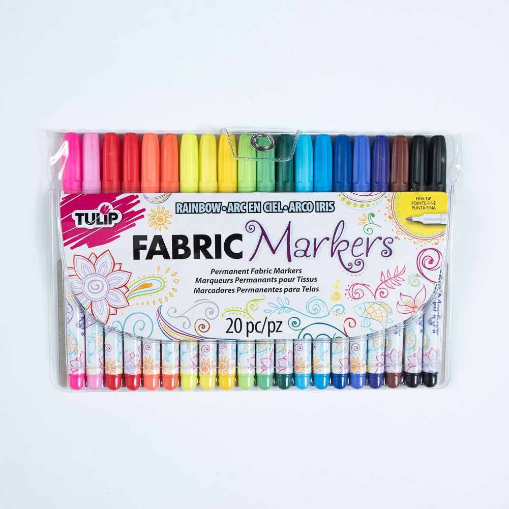 Tulip Fine Tip Fabric Markers - 20 Pack - Joann Fabrics