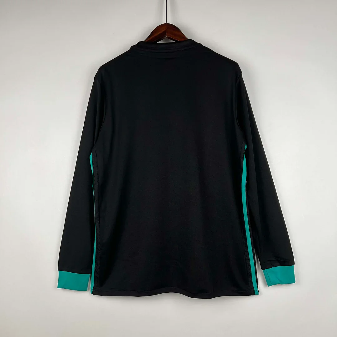 2017/2018 Retro Real Madrid Away Jersey Long Sleeve