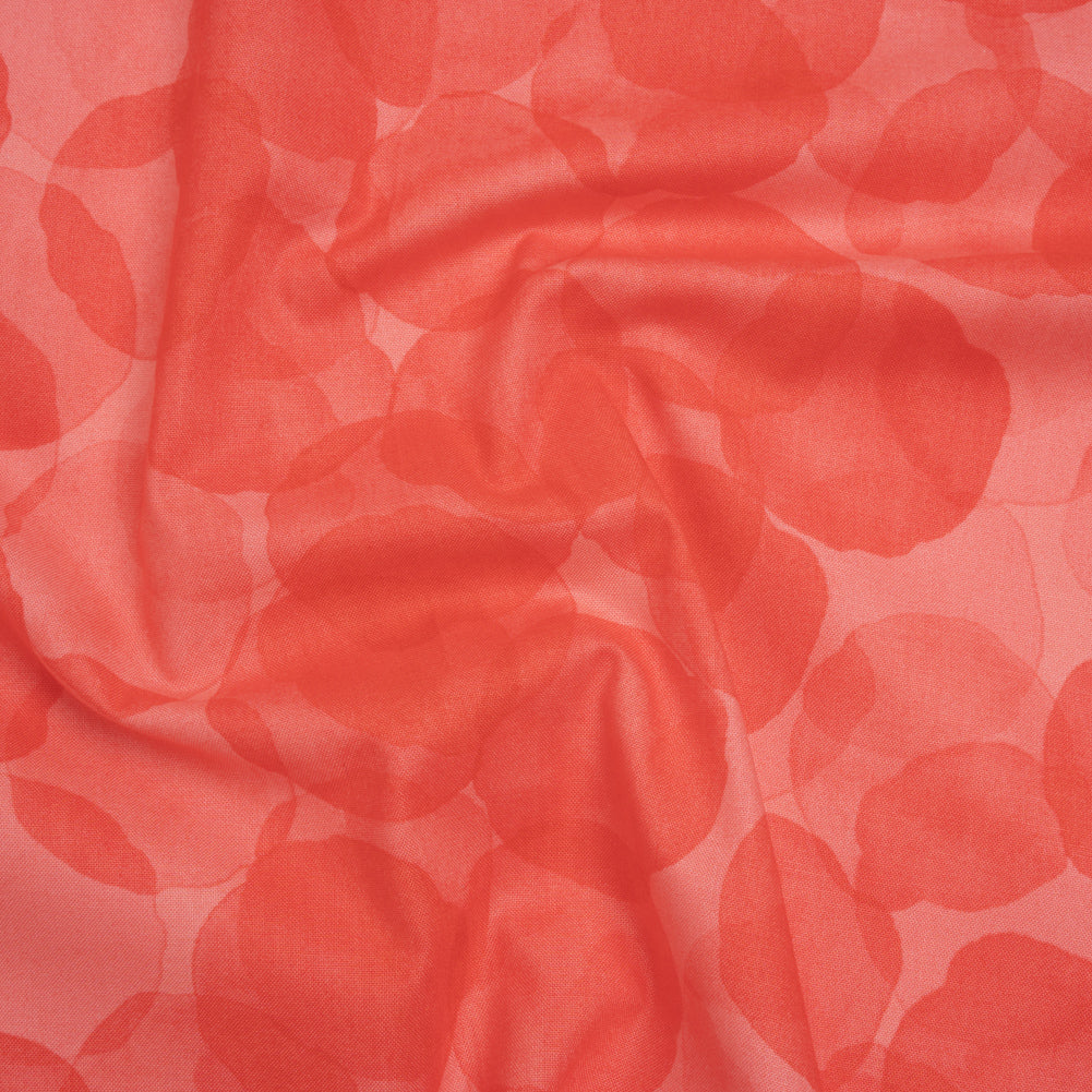 Printed Quilting Cotton by Patrick Lose for Northcott - Cherry Juicy Watercolor Circles - Tonal Trios Collection - Joann Fabrics