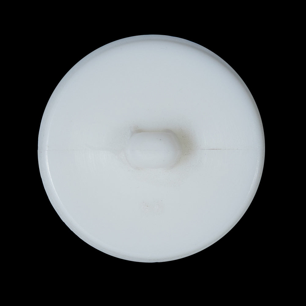 White Beveled Shank Back Button - 44L/28mm - Joann Fabrics