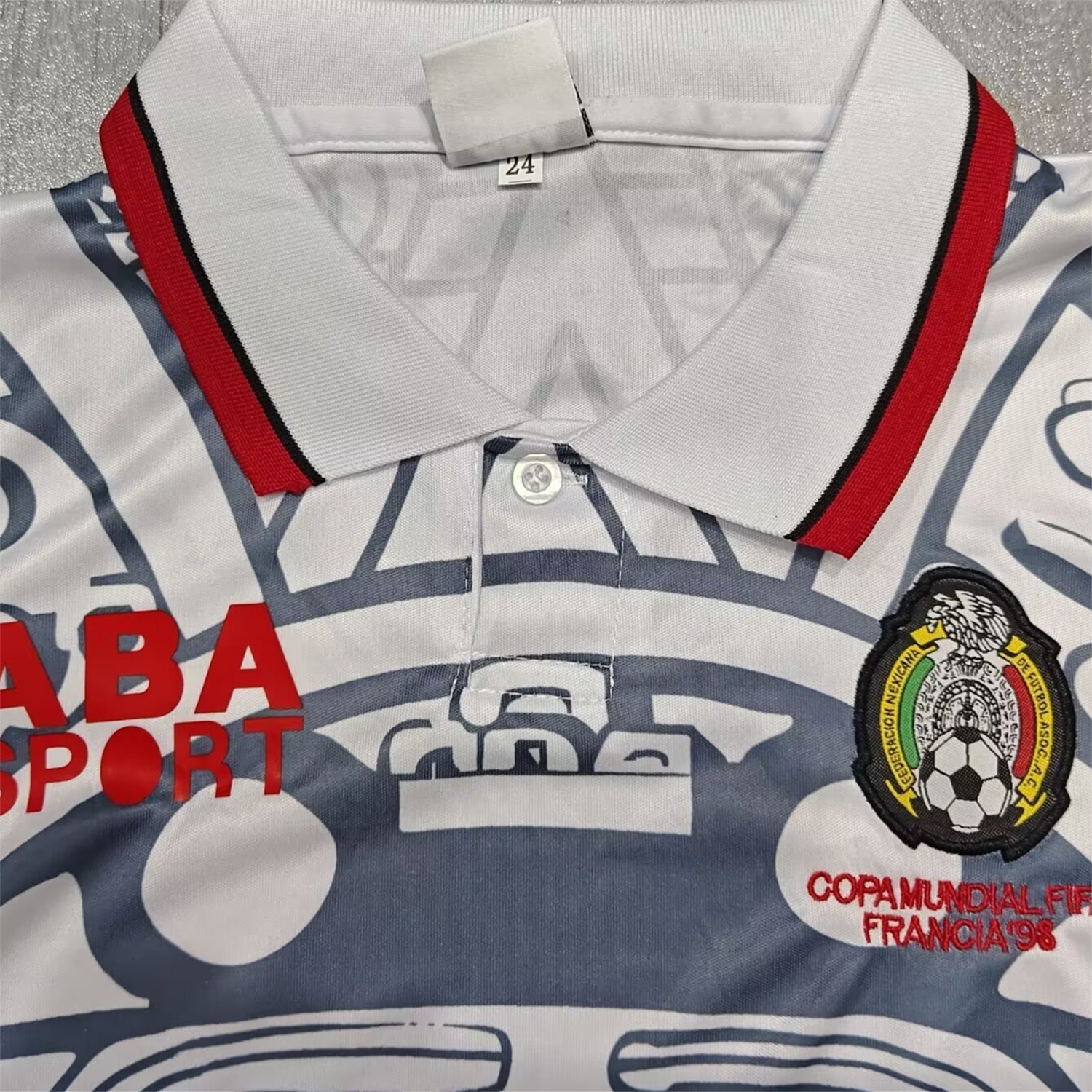 Retro Mexico 1998 Away Kids Kit - UnitedFutballJersey