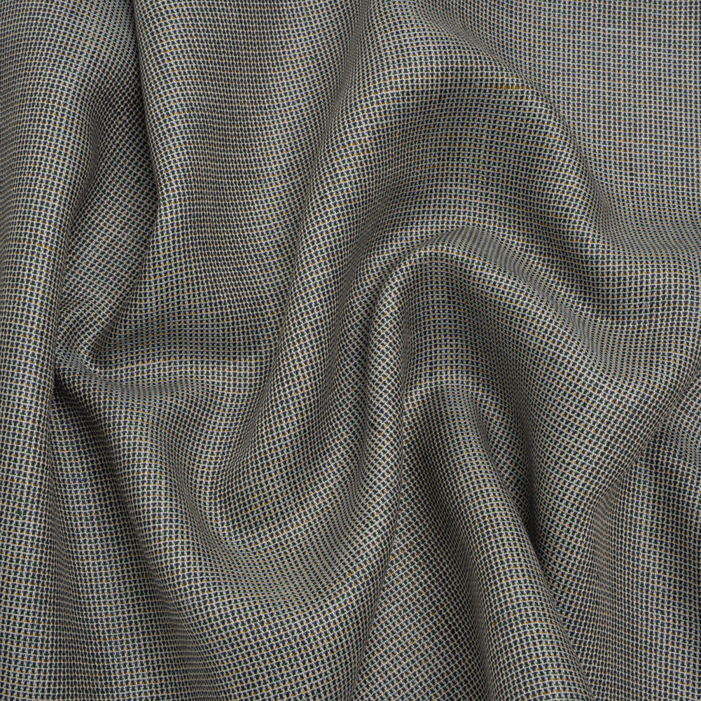 Linen Twill - Blue, Brown and Green Mottled - Joann Fabrics