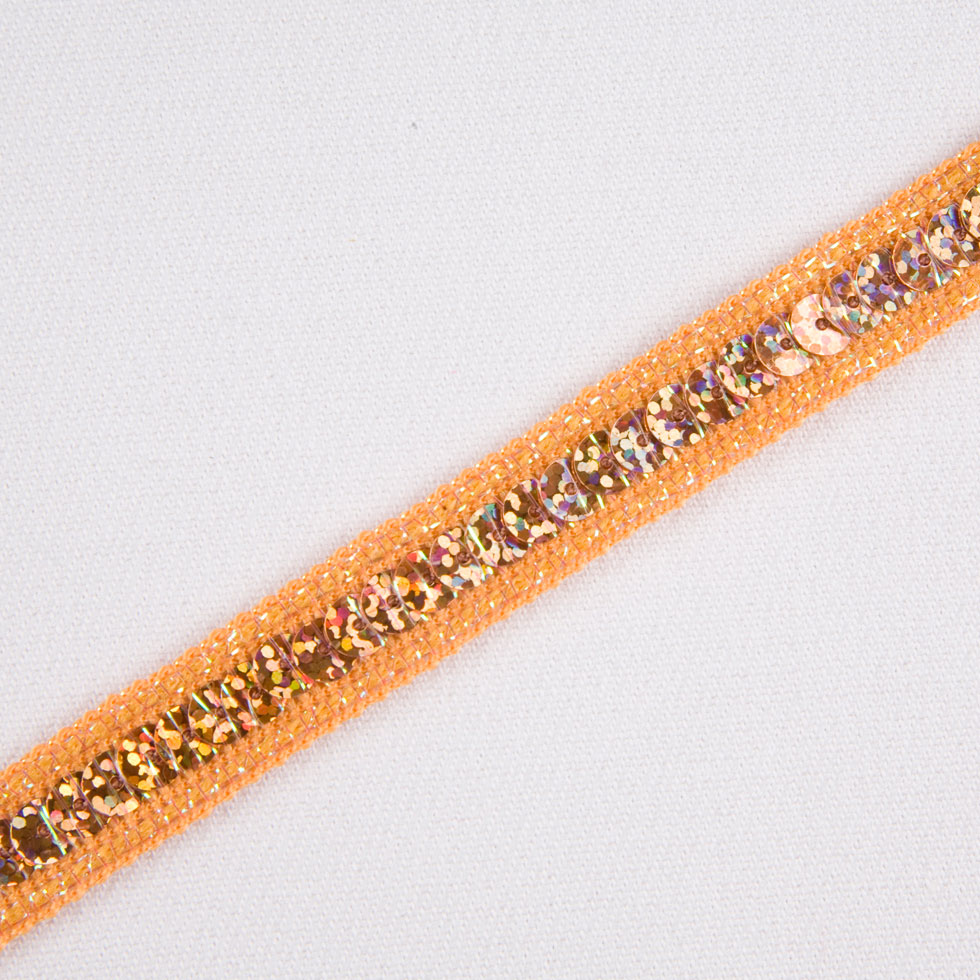 Soft Gold Fancy Sequin Trim - Joann Fabrics