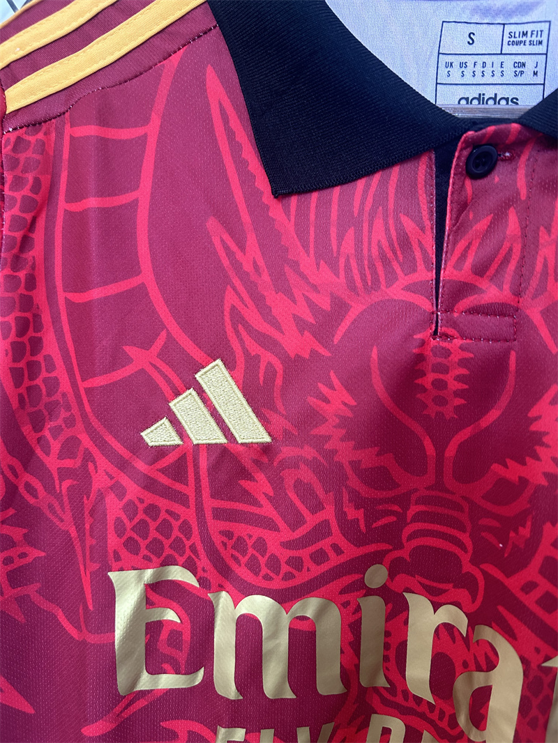 2024/2025 Real Madrid Red Dragon Special Edition Jersey Green 1:1 Thai Quality