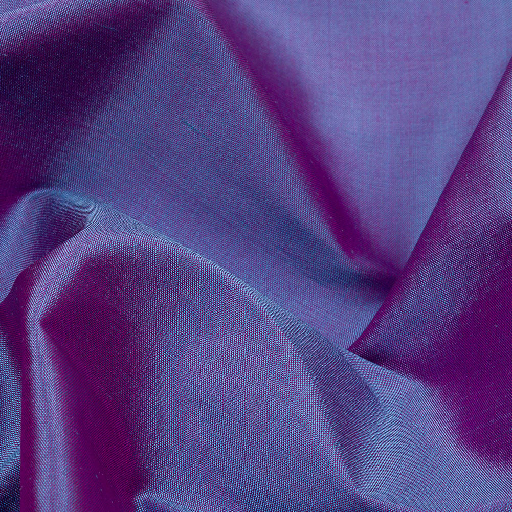 Silk Shantung - Iridescent Country Blue and Fuchsia - Shantung Collection - Joann Fabrics