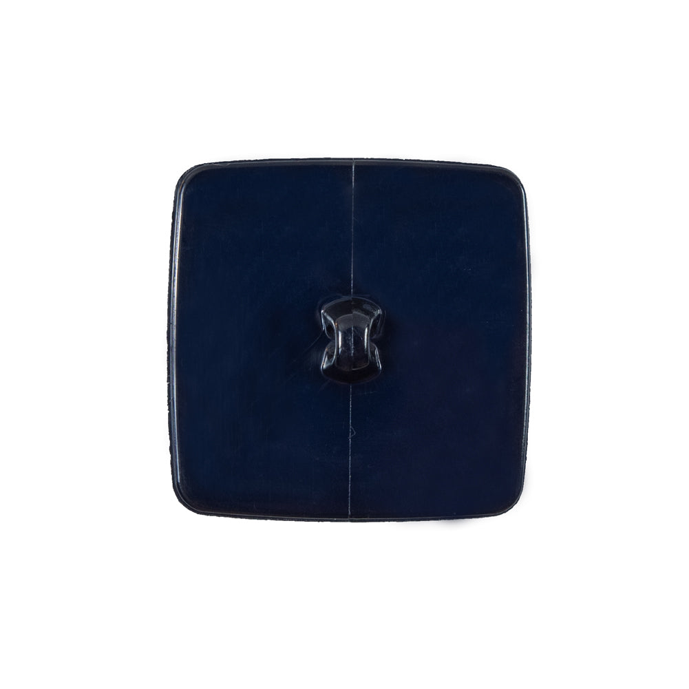 Italian Navy Square Plastic Button - 36L23MM - Joann Fabrics