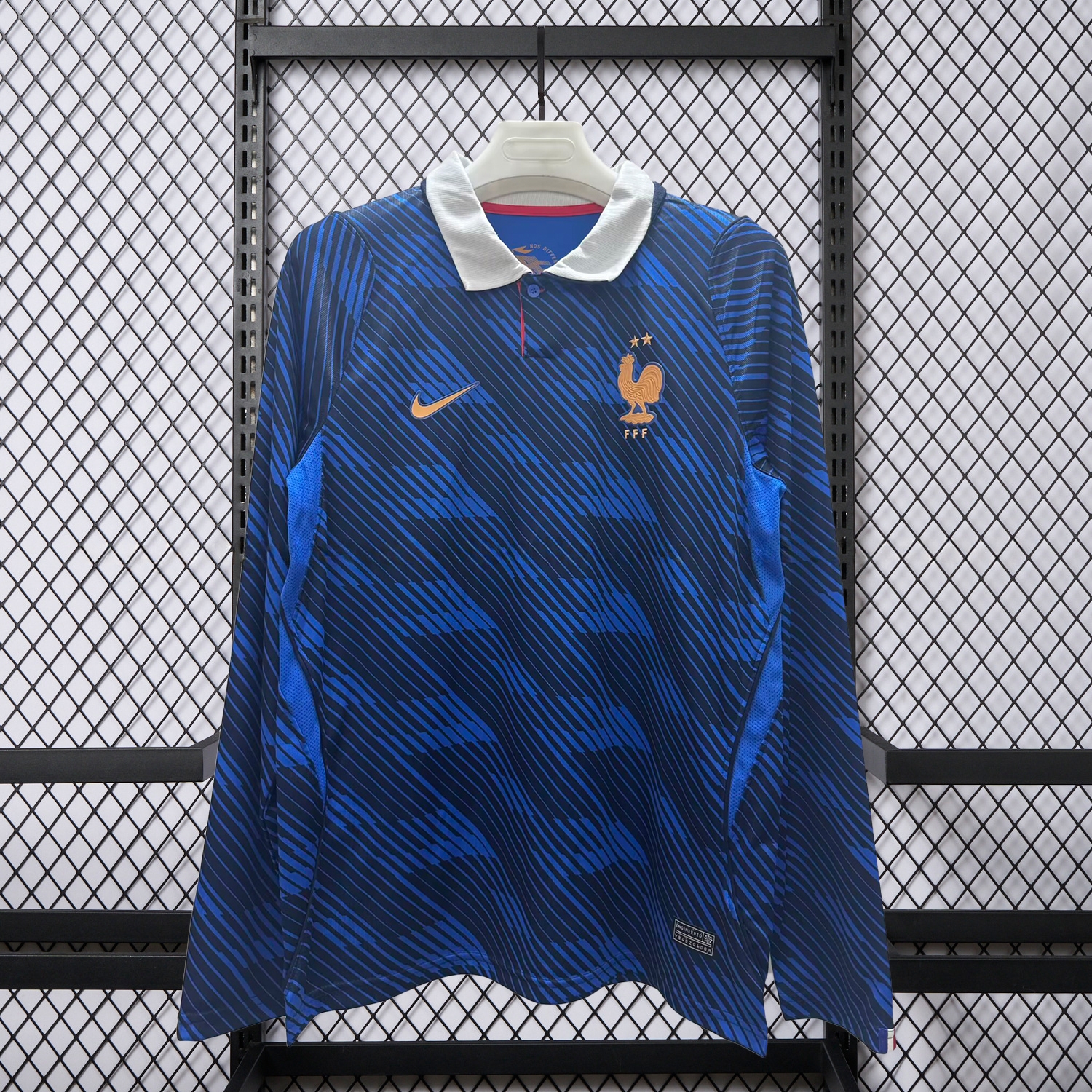 France 2026 Home Long Sleeves Jersey - Fans Version - UnitedFutballJersey