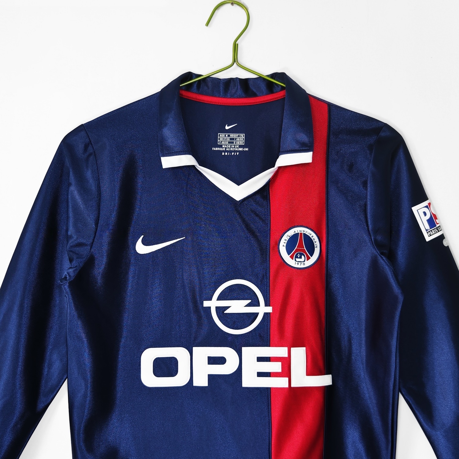 Retro Paris Saint-Germain PSG 2001-02 Home Long Sleeves Jersey - UnitedFutballJersey
