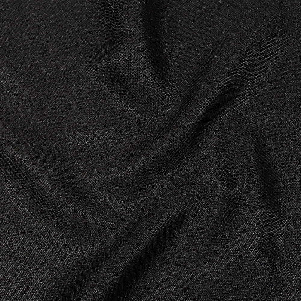 Novelty Polyester Pique - Black - Kestrel Collection - Joann Fabrics