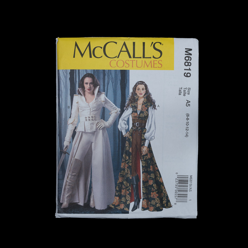 McCalls Costume Pattern M6819 Size A5 - Joann Fabrics