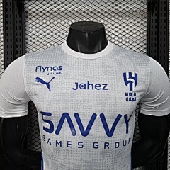 2025/2026 Player Version Al-Hilal Saudi Training Suit Football Shirt 1:1 Thai Quality