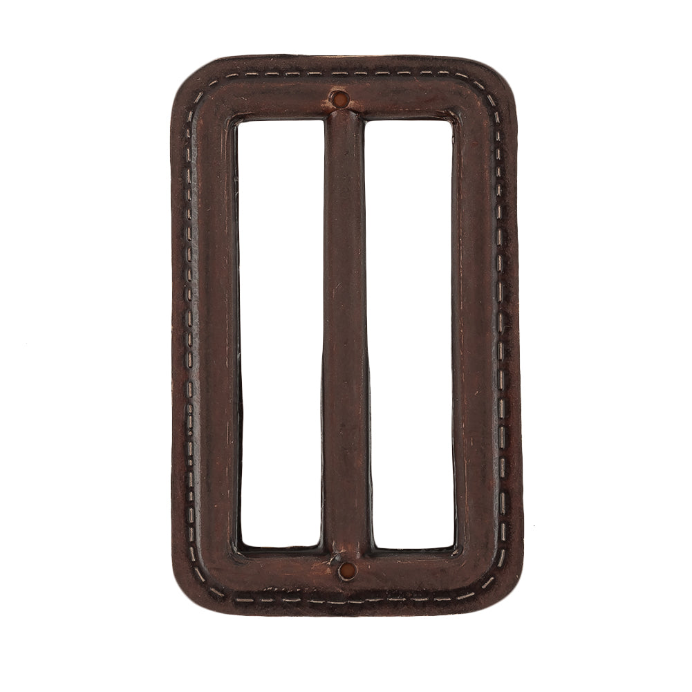 Italian Saddle Faux Leather Slider - 2.5