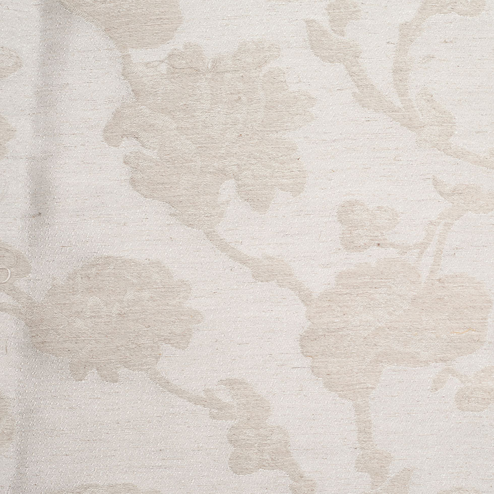 Metallic Silver Floral Polyester Brocade - Joann Fabrics