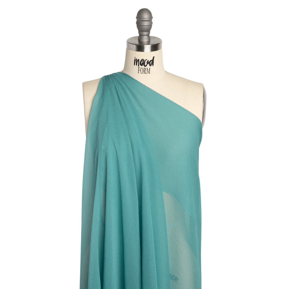 Crinkled Silk Chiffon - Colonial Blue - Premium Collection - Joann Fabrics