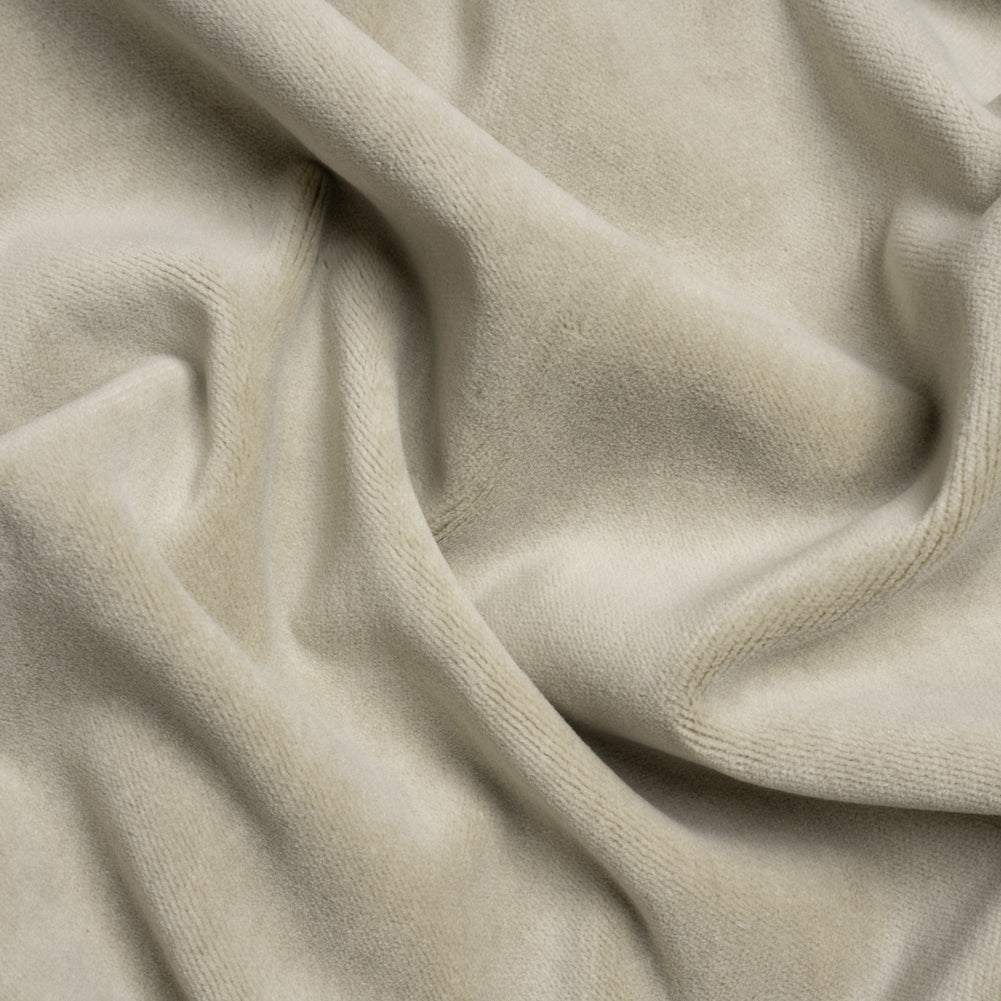 Cotton and Polyester Upholstery Velvet - Stone - Banton Collection - Joann Fabrics